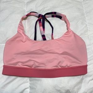 lululemon pink bra size 8